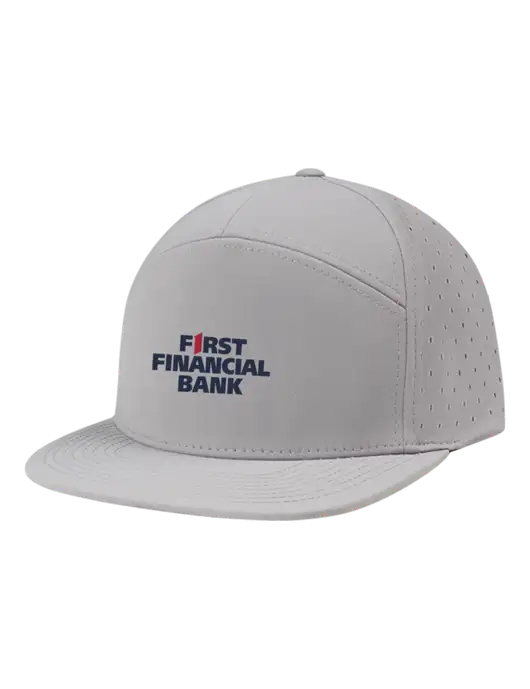 Richardson Light Grey Cannon Cap w/First Financial Bank Logo