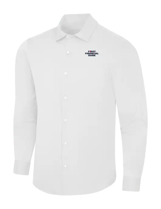 White City Stretch Shirt w/First Financial Bank Logo