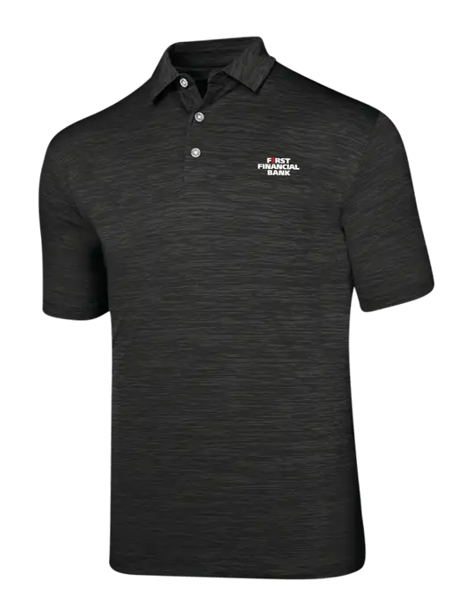 Callaway Black Broken Stripe w/First Financial Bank Logo