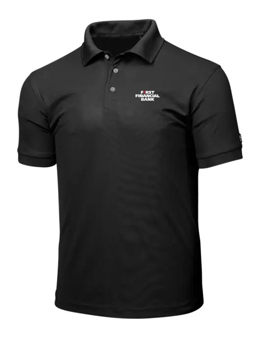 OGIO Blacktop Caliber 2.0 Polo w/First Financial Bank Logo