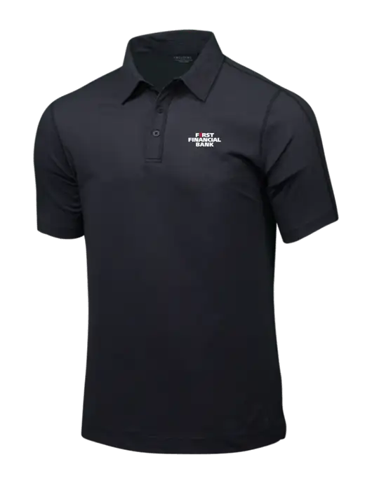 OGIO Black Top ONYX Polo w/First Financial Bank Logo