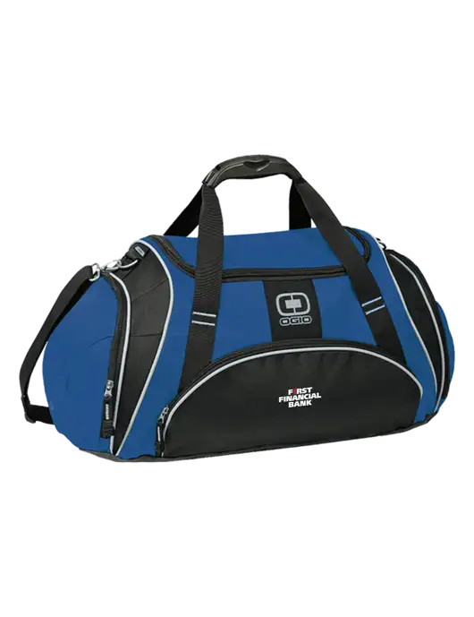 OGIO Royal Crunch Duffel
 w/First Financial Bank Logo
